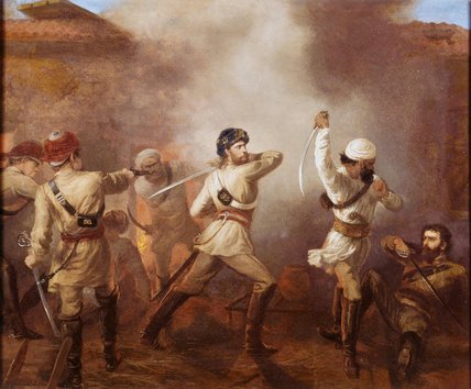 Captain Charles John Stanley Gough — Шевалье Луи Вильям Дезанж