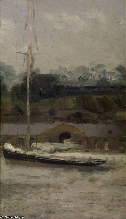 A Yacht Off Sheerness — Paul Fordyce Maitland