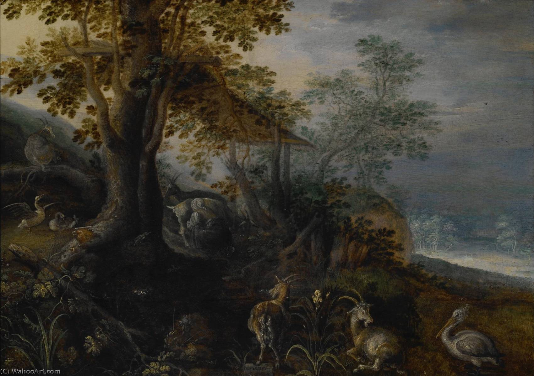 Landscape With Animals — Roelant Savery