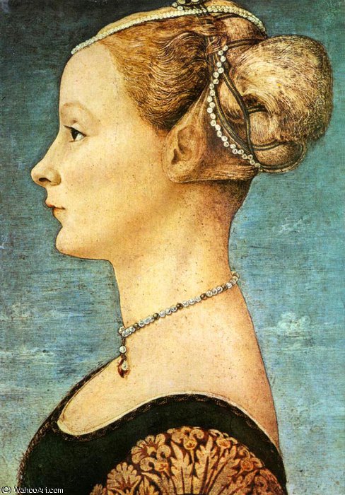 Portrait Of A Girl — Antonio Del Pollaiuolo