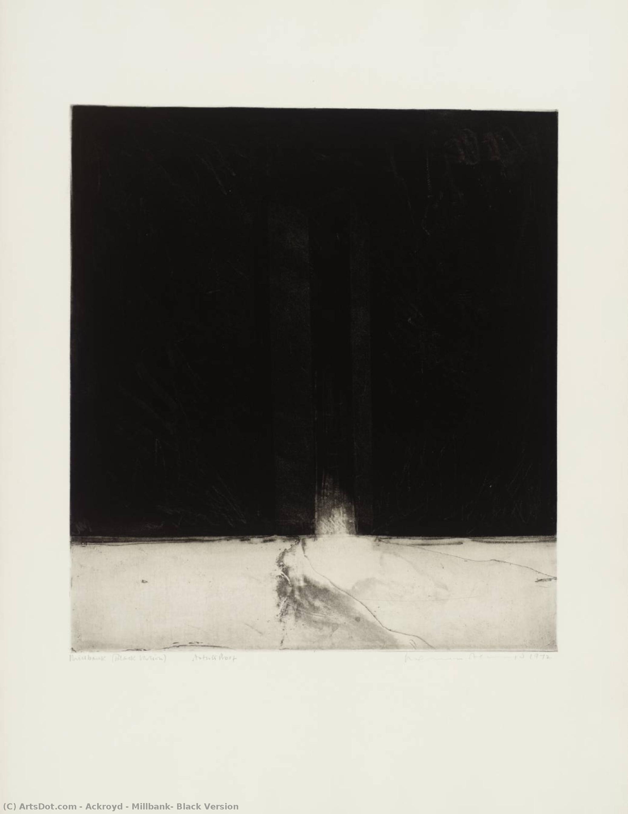 Millbank, Black Version — Norman Ackroyd