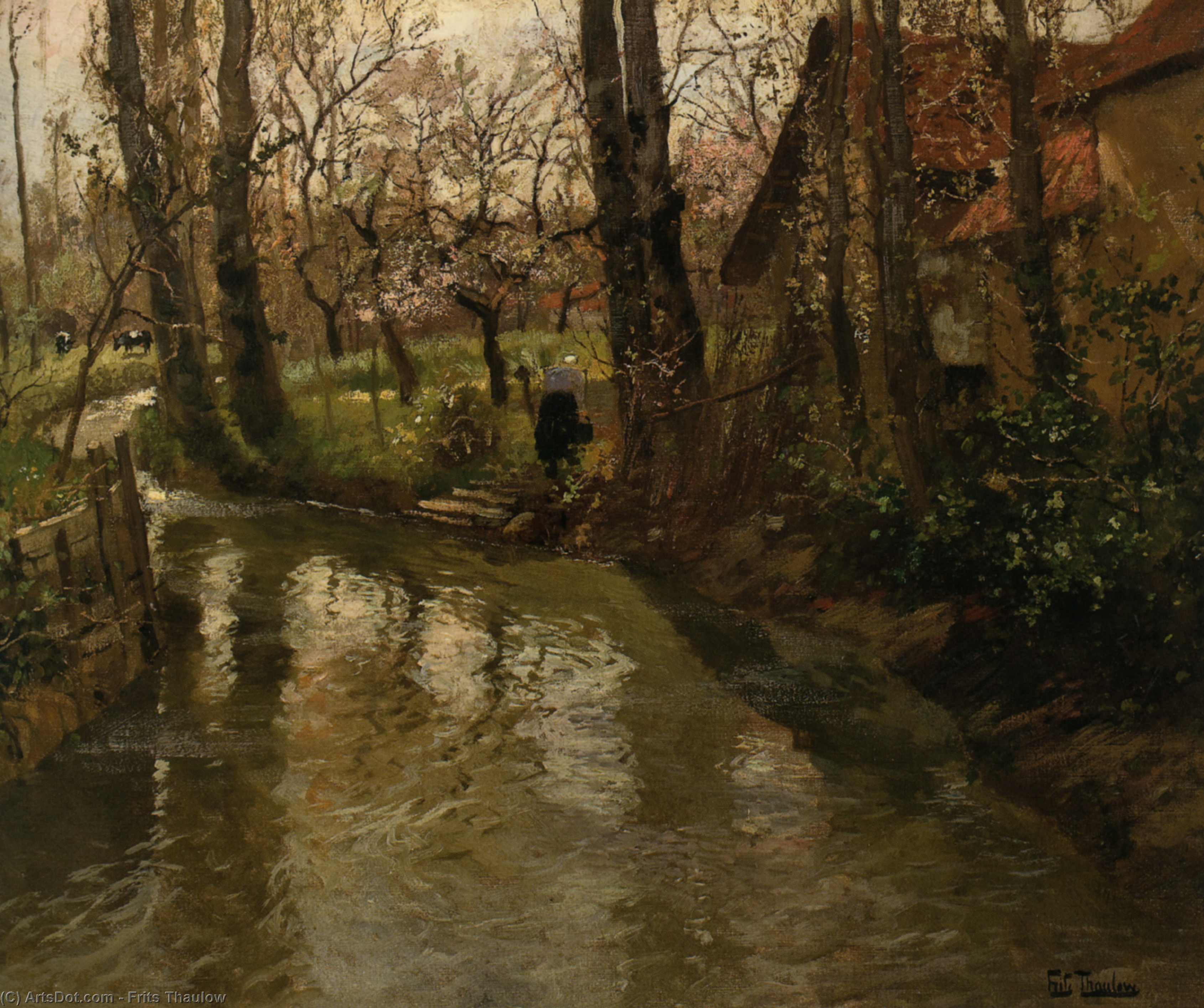 Stream Through A Village — フリッツ・タロウ