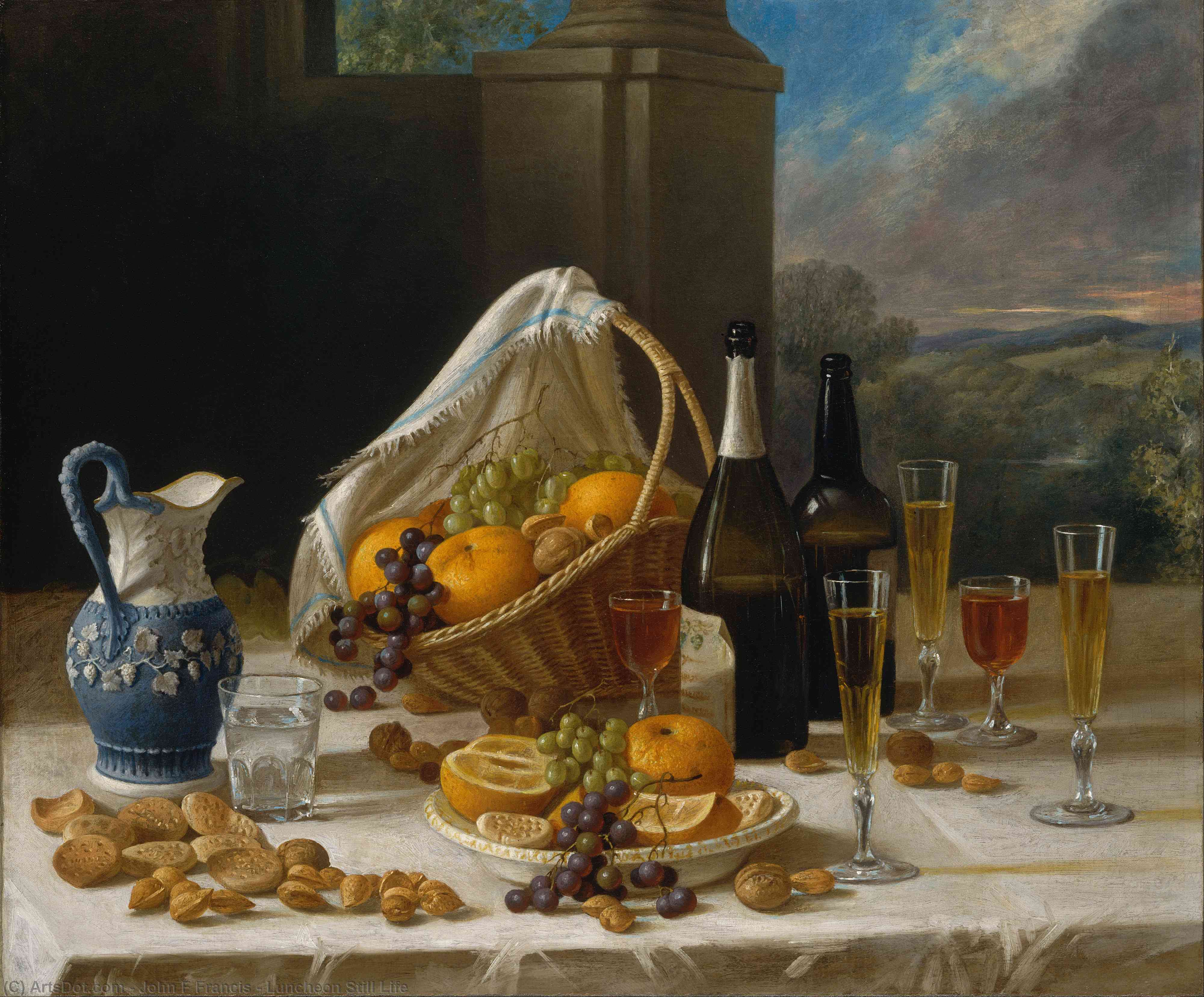 Luncheon Still Life — John F Francis