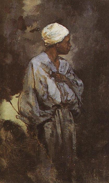 Dunkey Driver In Cairo — Vasily Dmitrievich Polenov