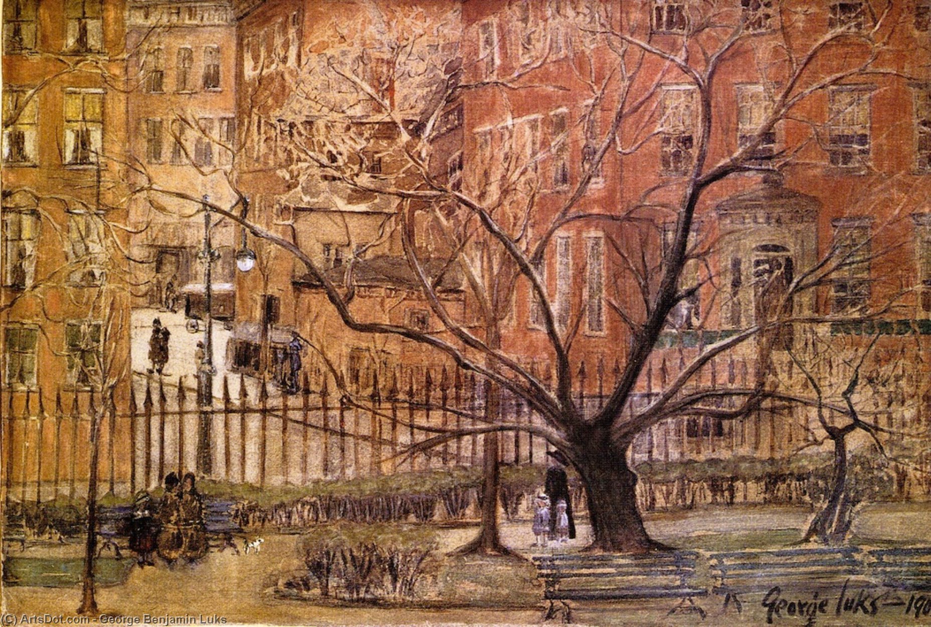 Gramercy Park — ジョージ・ラックス