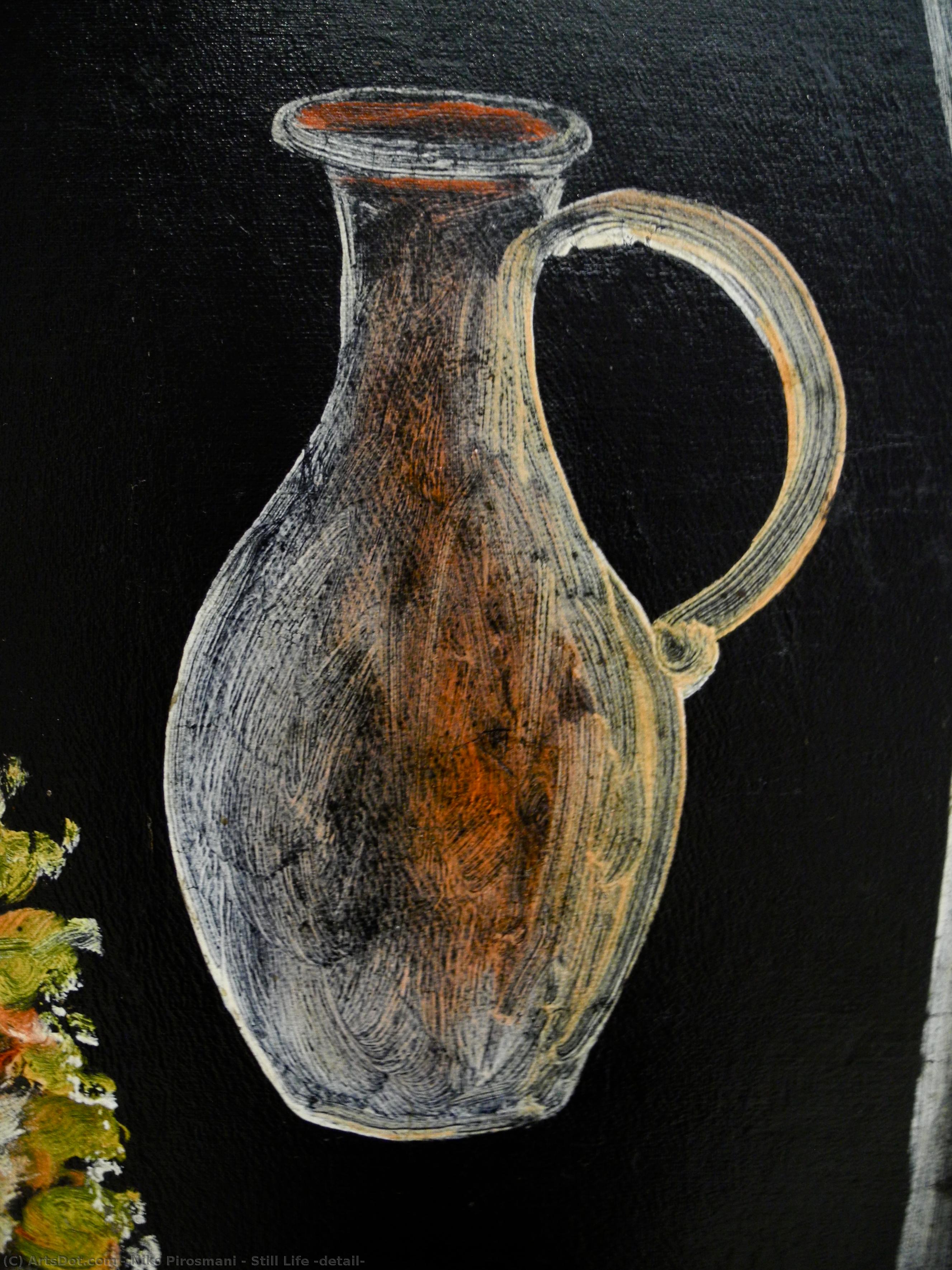 Still Life (detail) — Niko Pirosmani
