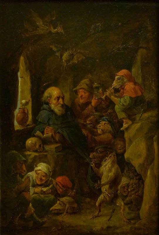 The Temptation Of Saint Anthony — David Teniers Der Jüngere
