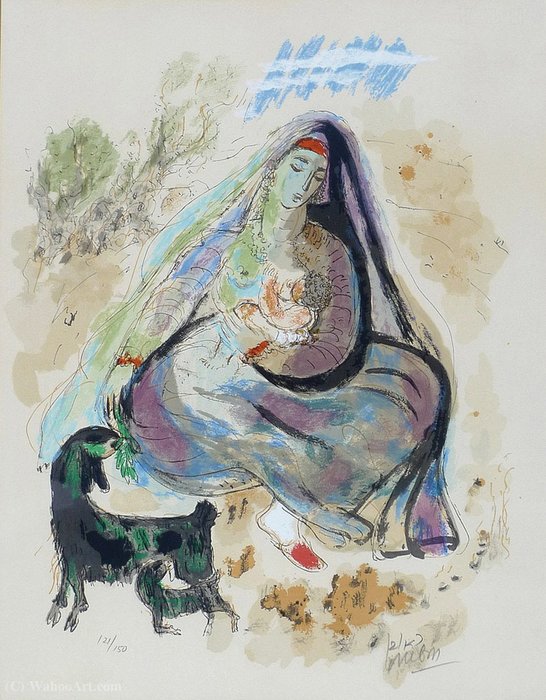 Mother And Child — Reuven Rubin