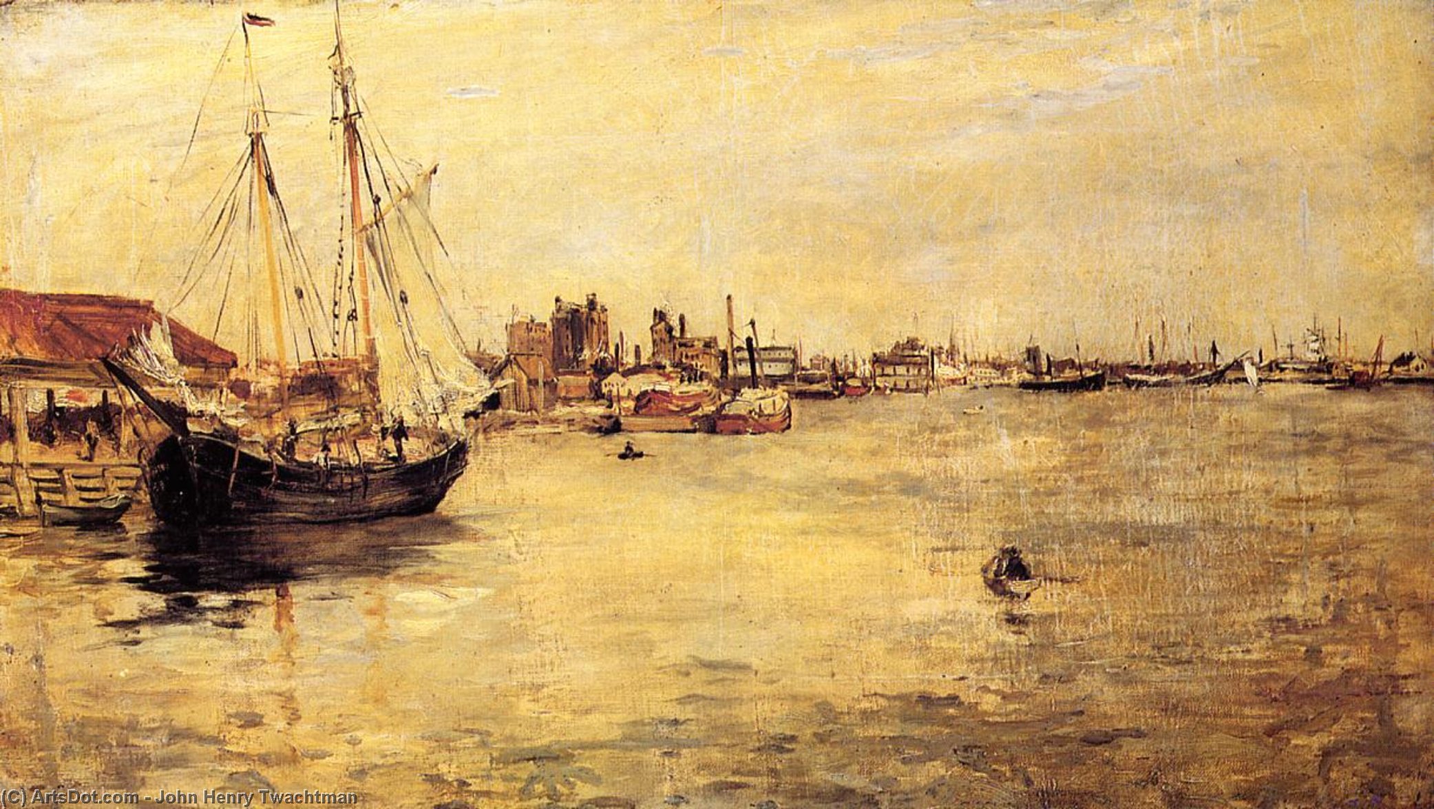 New York Harbor — Джон Генри Твактман