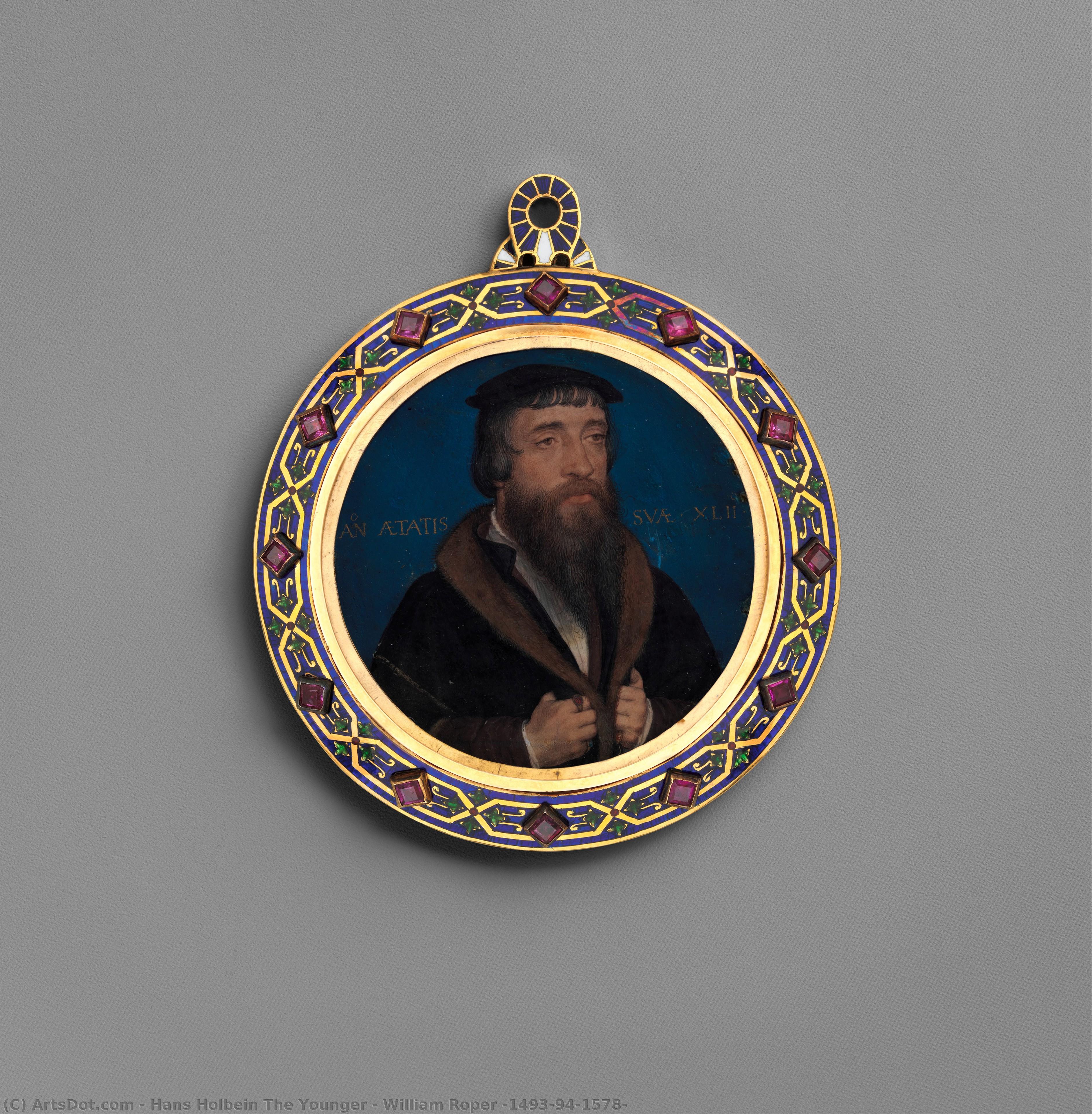 William Roper (1493/94–1578) — Hans Holbein El Joven