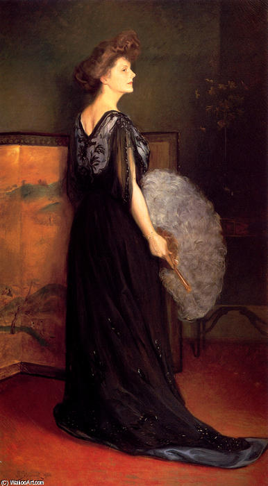 Portrait Of Mrs. Francis Stanton Blake — Julius Leblanc Stewart