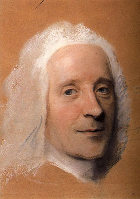 Study Of The Portrait — Maurice Quentin De La Tour