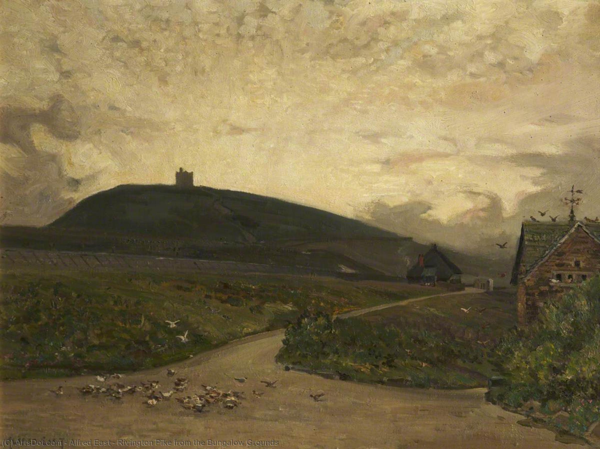 Rivington Pike From The Bungalow Grounds — Alfred Ist