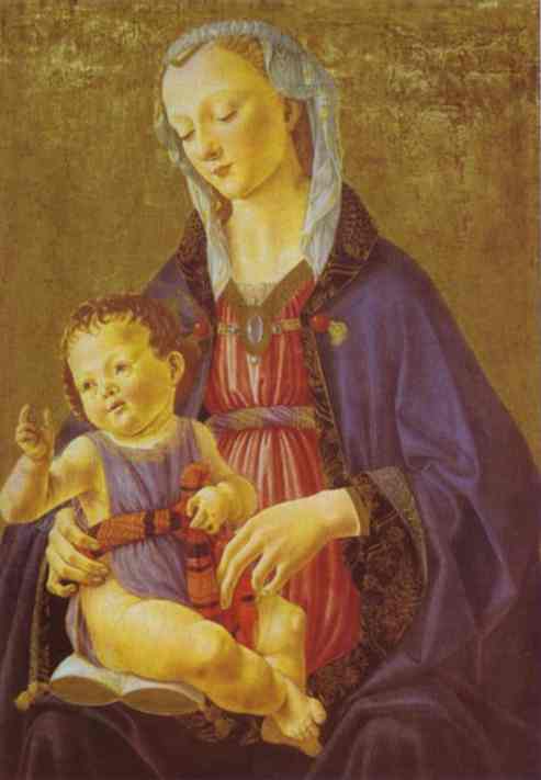 Madonna And Child — Domeniko Đirlandajo