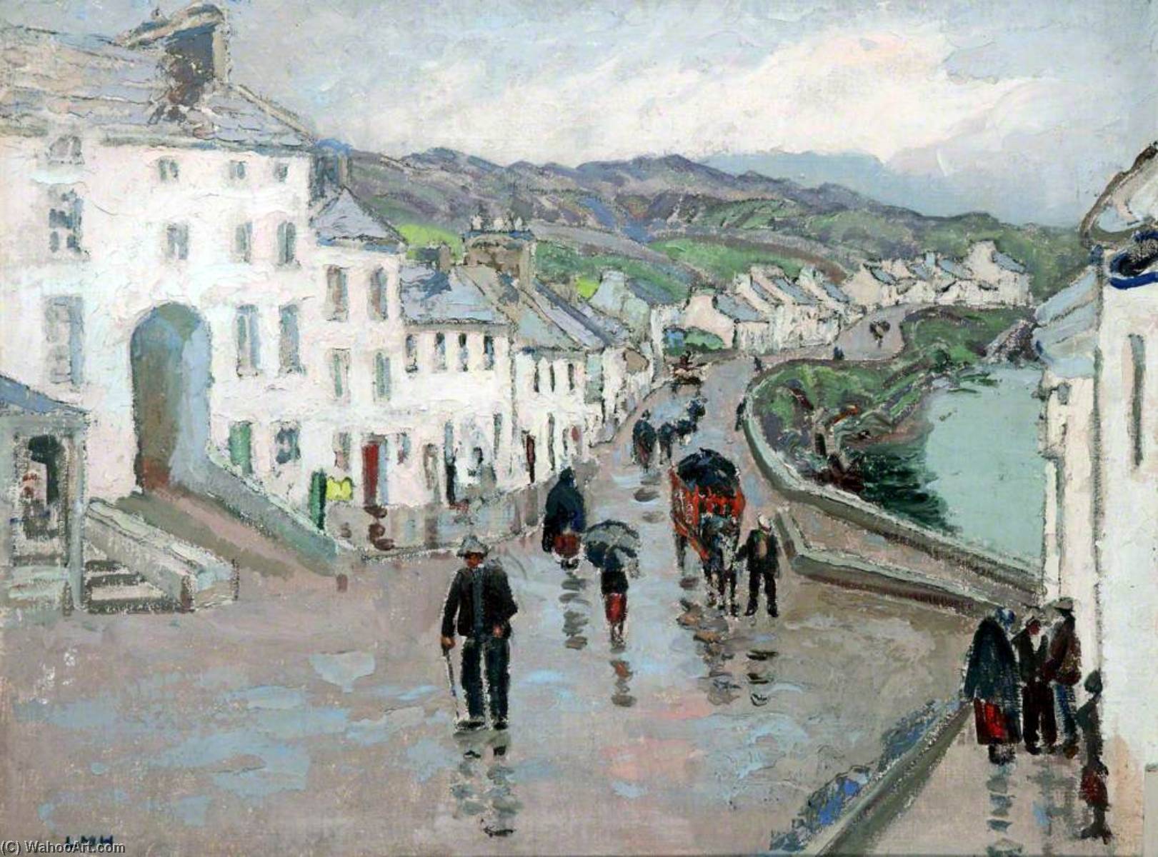 Soft Day At Roundstone, Ireland — Letitia Marion Hamilton