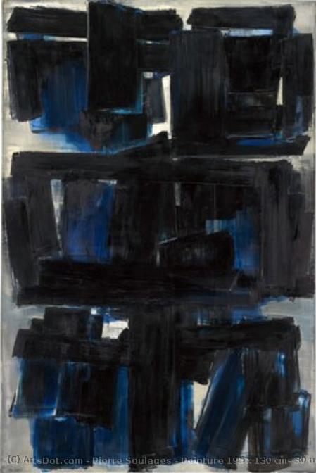 Peinture 195 X 130 Cm, 30 Octobre 1957 — Pierre Soulages