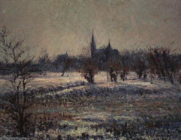 White Frost — Gustave Loiseau