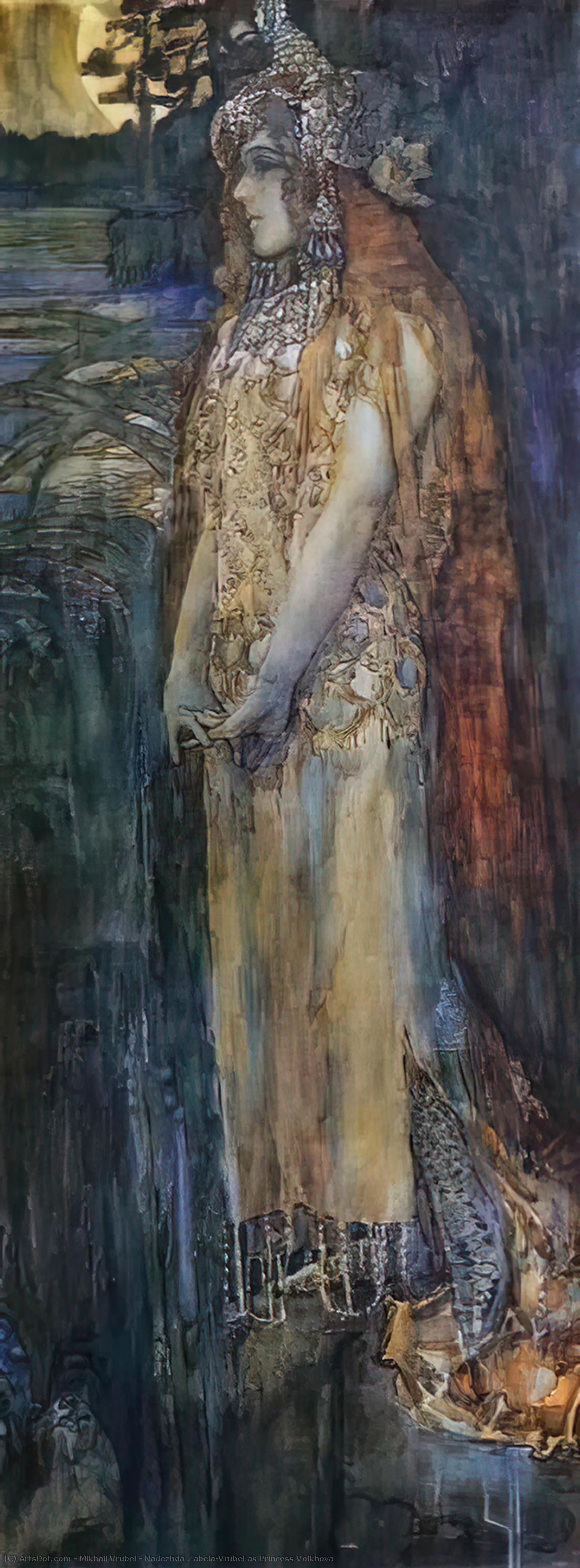 Nadezhda Zabela-vrubel As Princess Volkhova — ミハイル・ヴルベル