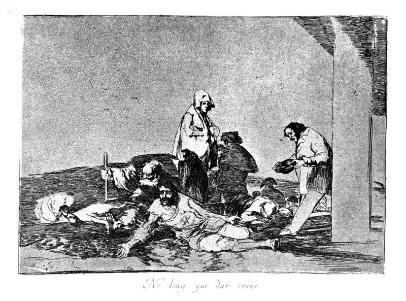 No Hay Que Dar Voces 1 — Francisco José De Goya Y Lucientes
