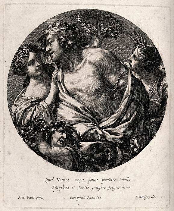 Bacchus (dionysus) — Michel Dorigny