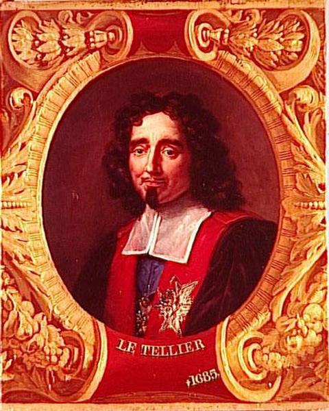 Michel Le Tellier, Chancelier De France (1603 1685) — Jean-pierre Franque
