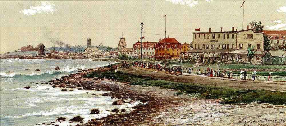 Narragansett Pier In 1888 — Edmund Darch Lewis