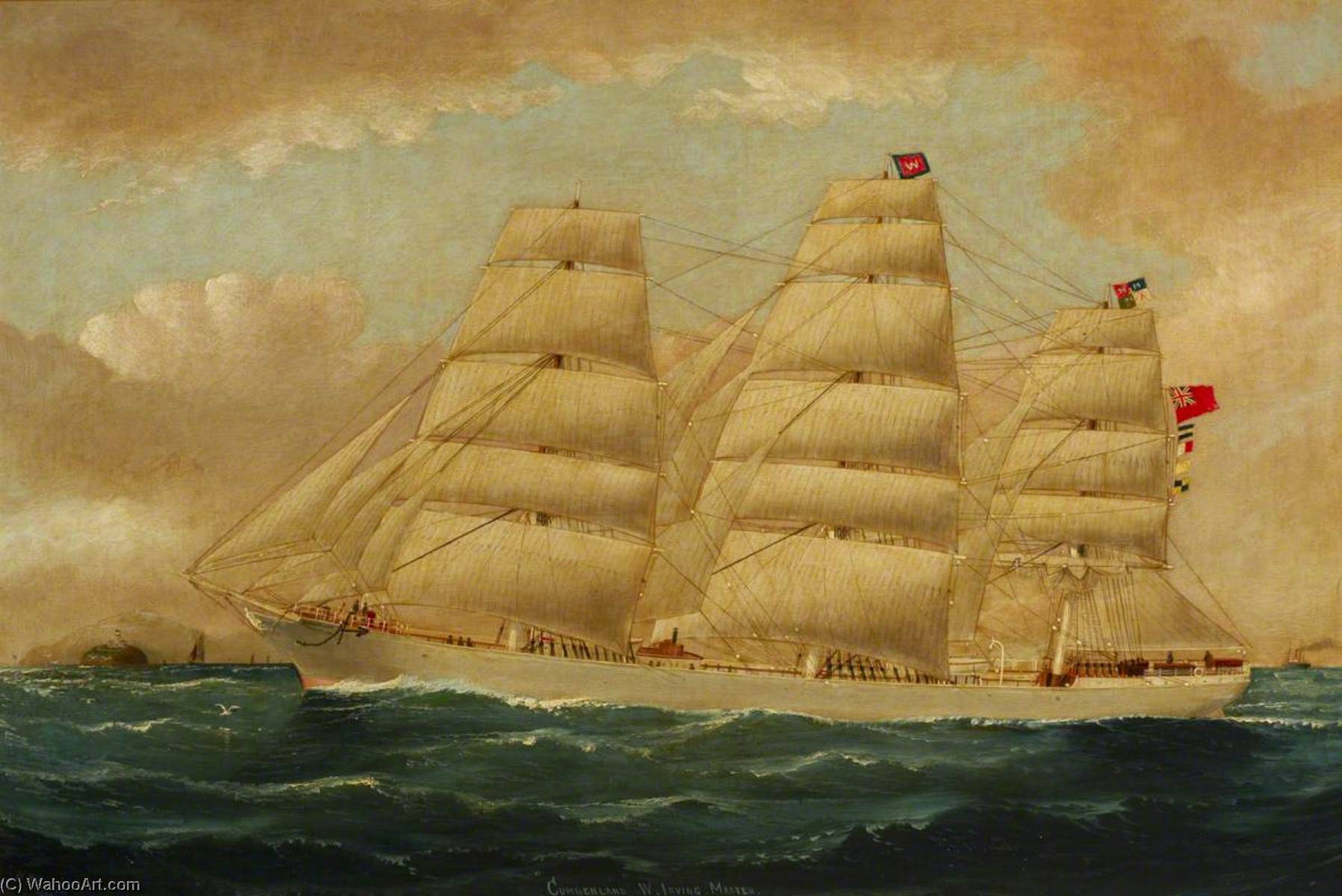 The Ship 'cumberland' — William Horde Yorke