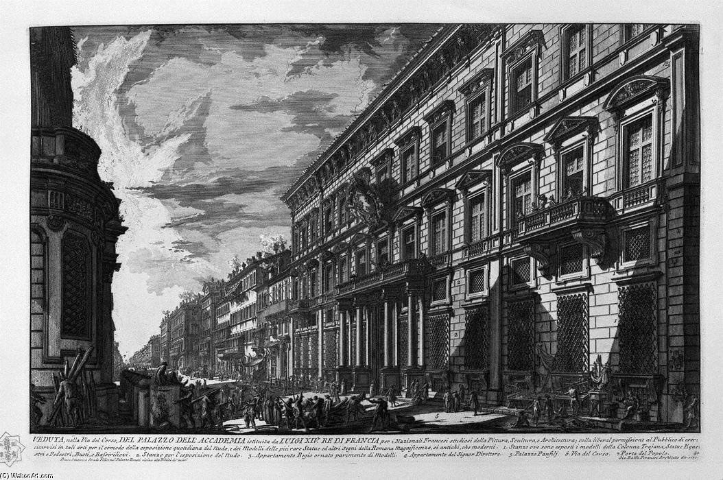 Great View Of The Curia Innocenziana — Giovanni Battista Piranesi