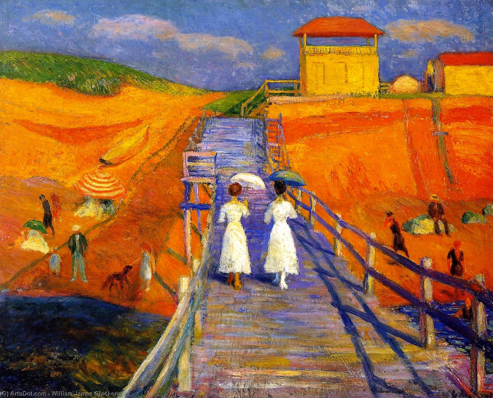 Cape Code Pier — Уильям Джеймс Глаккенс