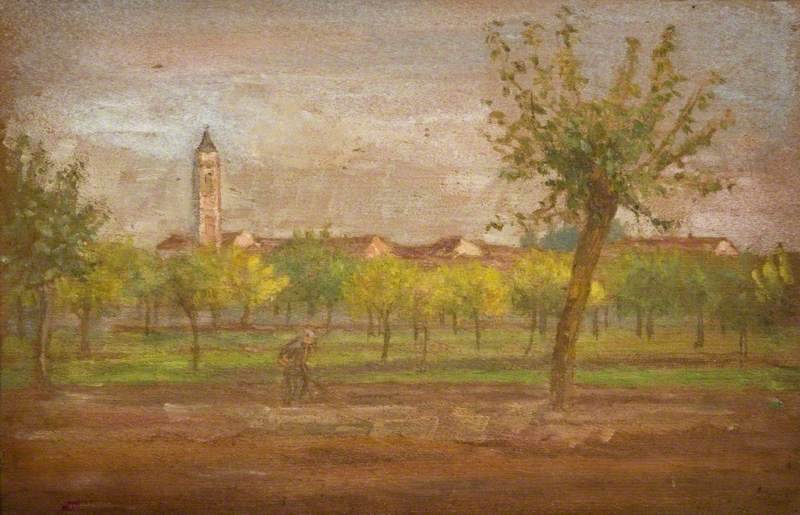 The Village Of Cairate, Lombardy — Louisa Starr Canziani