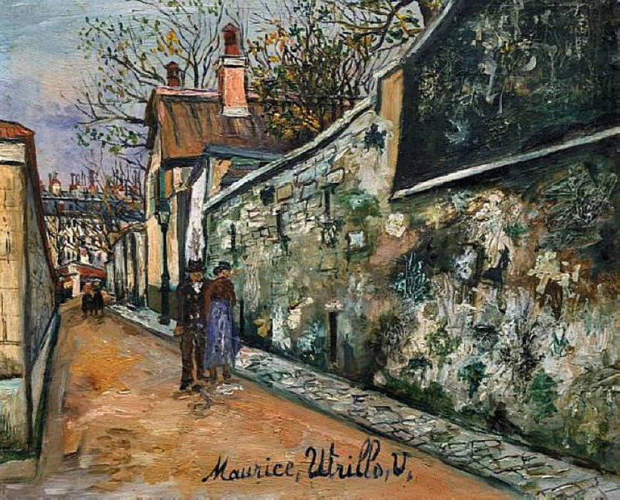 St. Vincent Street — Maurice Utrillo