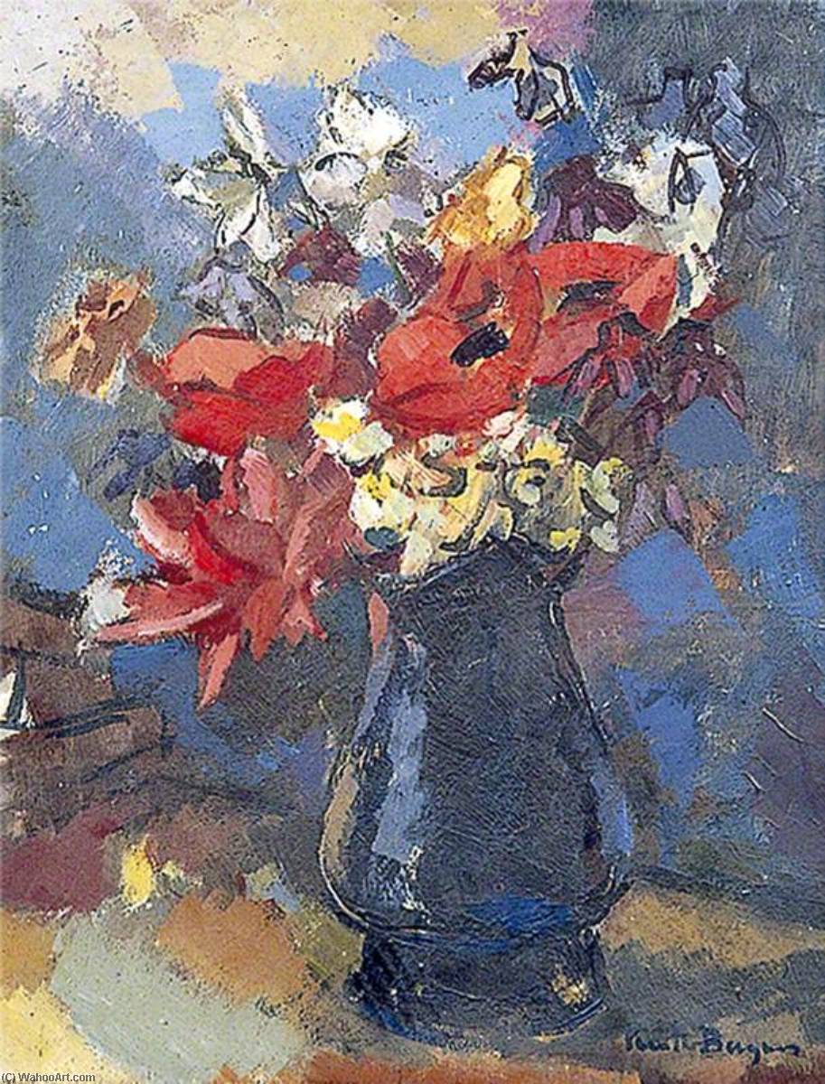Still Life, Flowers In A Jug — Keith Baynes