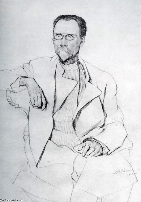 Portrait Of A.a. Bakhrushin — Konstantin Yuon