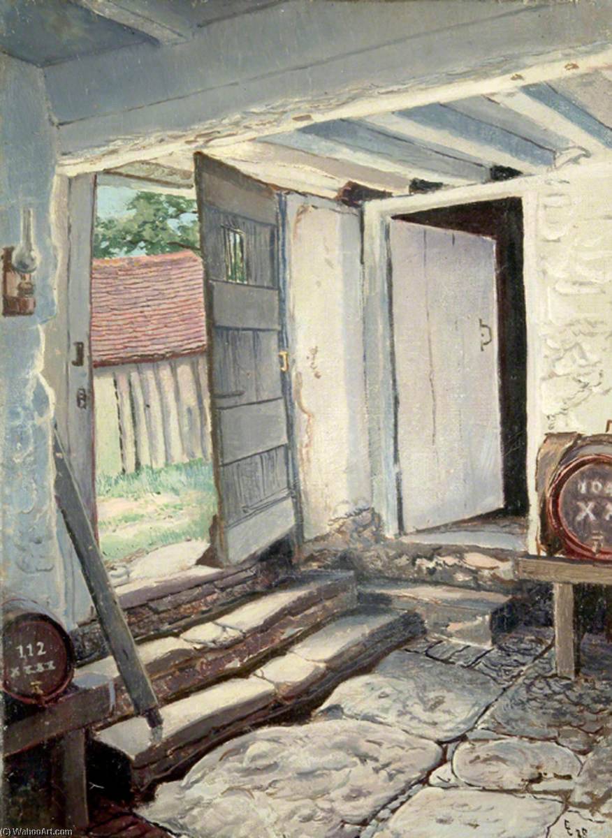 Interior Of Olde Bell Inn, Oxted, Surrey — Ernest C Christie