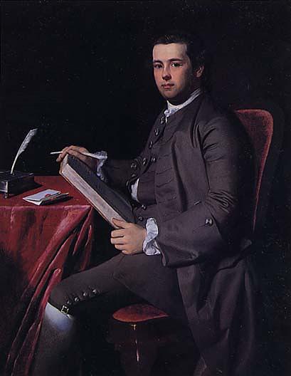 Portrait Of Benjamin Hallowell, (painting) — John Singleton Copley
