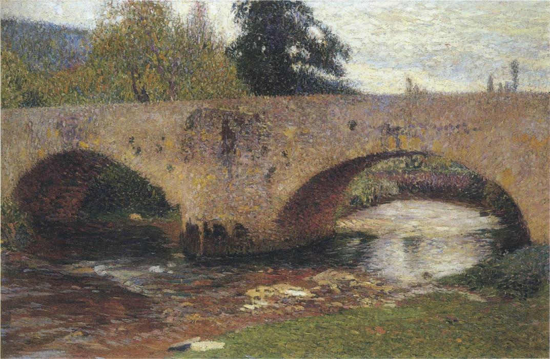 Le Pont Du Labastide Du Vert — Henri Jean Guillaume Martin