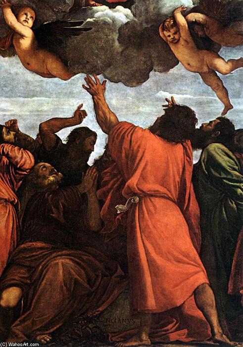 Assumption Of The Virgin (detail) — Titian