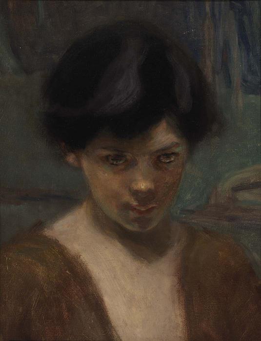 Study Head Of A Boy — Alice Pike Barney