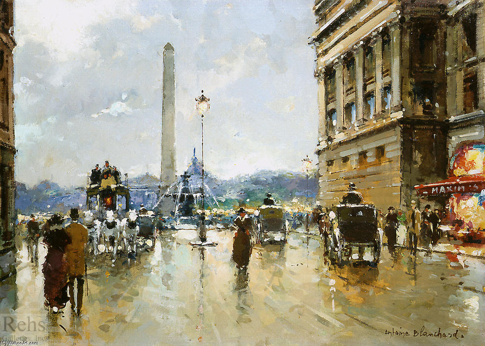 Place De La Concorde — Antoine Blanchard (marcel Masson)