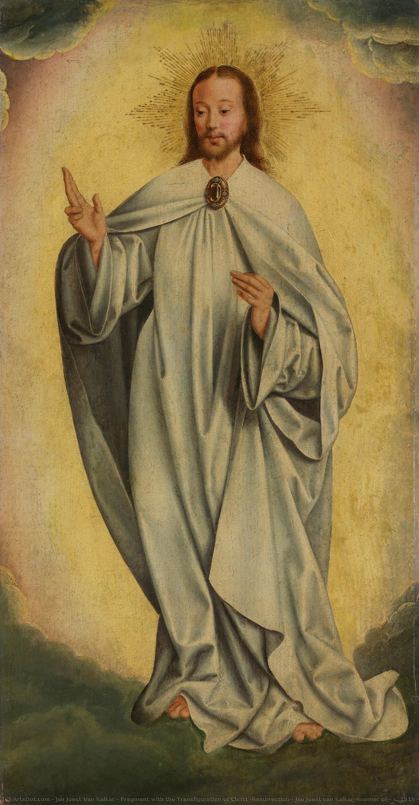 Fragment With The Transfiguration Of Christ (resurrection), Jan Joest Van Kalkar (manner Of), C. 1515 - C. 1520 — Jan Joest Van Calcar
