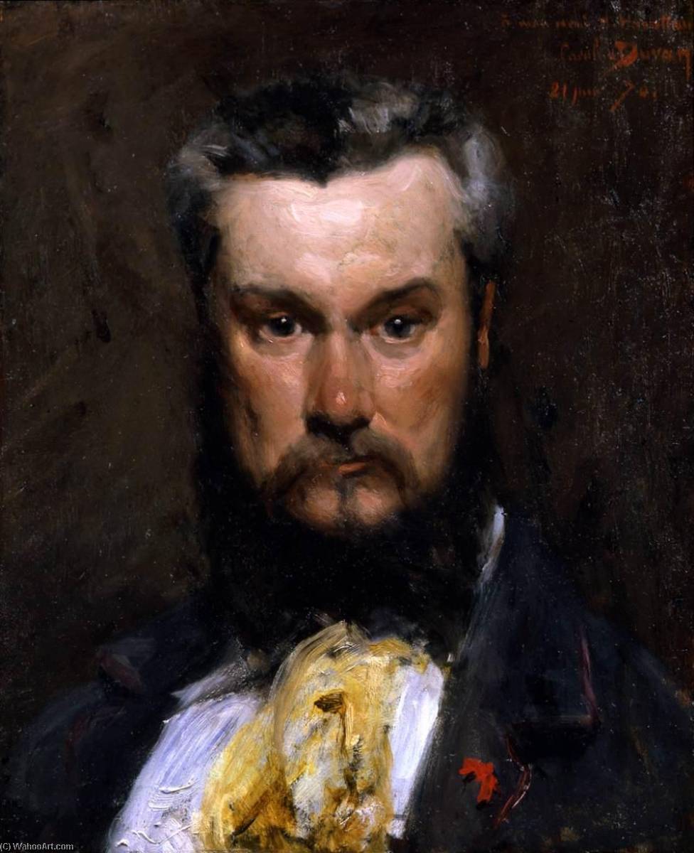 Portrait Of Hector Hanoteau — Carolus-duran (charles-auguste-emile Durand)