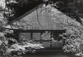 West Elevation Of The Main Hall Of The Muro Ji, The Eight Century Japanese Temple (autumn) — Ken Domon
