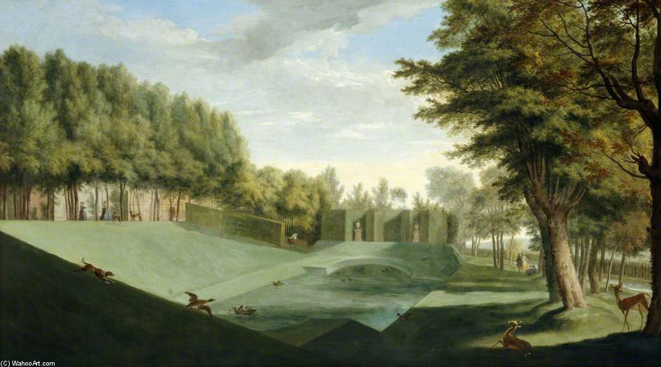 The Southern Pond — Pieter Andreas Rysbrack