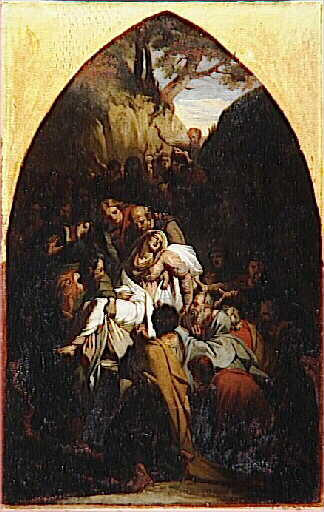 La Mise Au Tombeau De La Vierge — Alexandre Denis Abel De Pujol