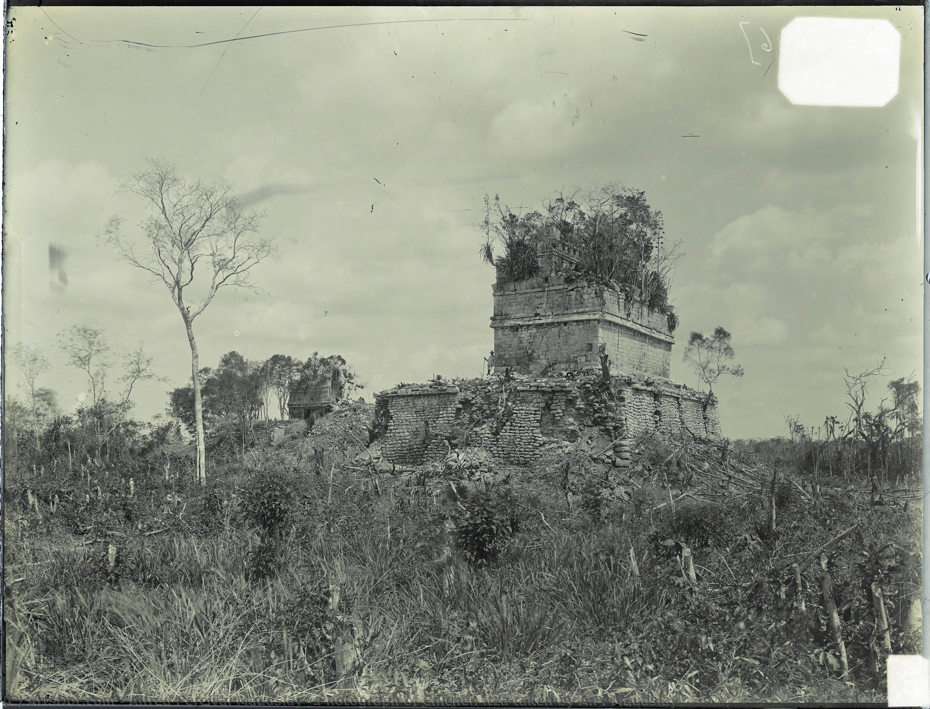 Photograph Of Chichén Itzá Taken By A.p. Maudslay — Alfred Percival Maudslay