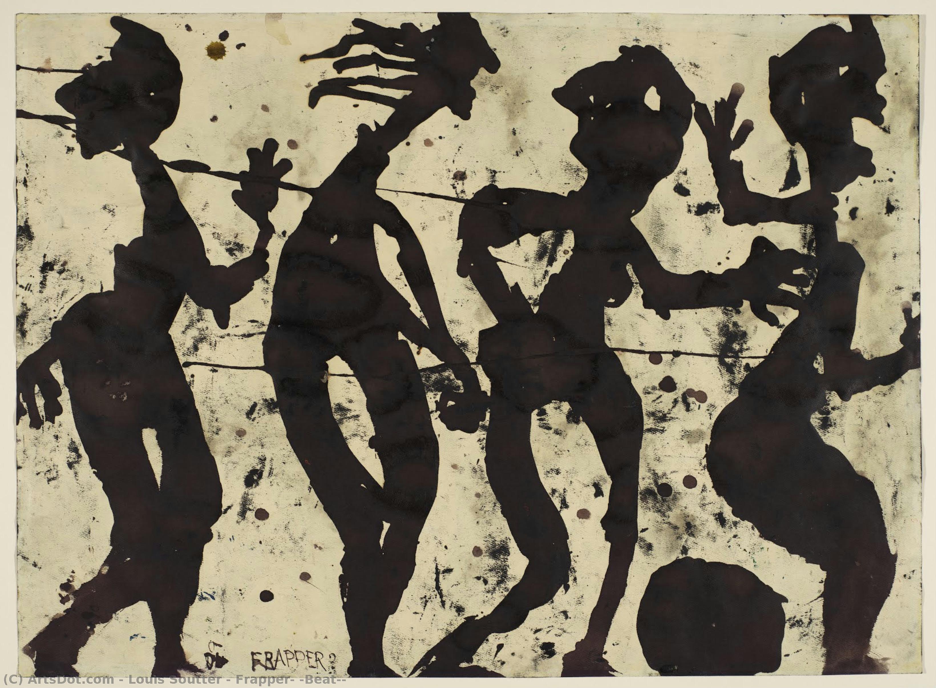 Frapper? (beat?) — Louis Soutter