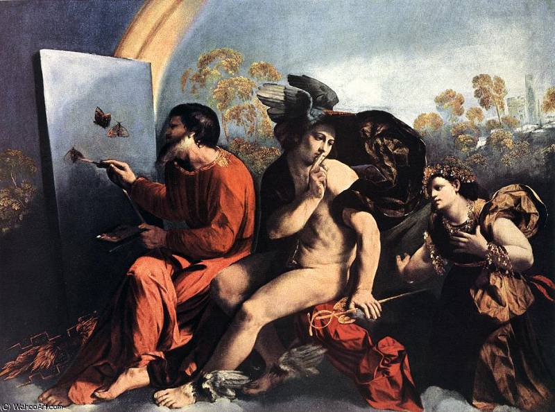 Jupiter Mercury And The Virtue — Dosso Dossi (giovanni Di Niccolò De Luteri)