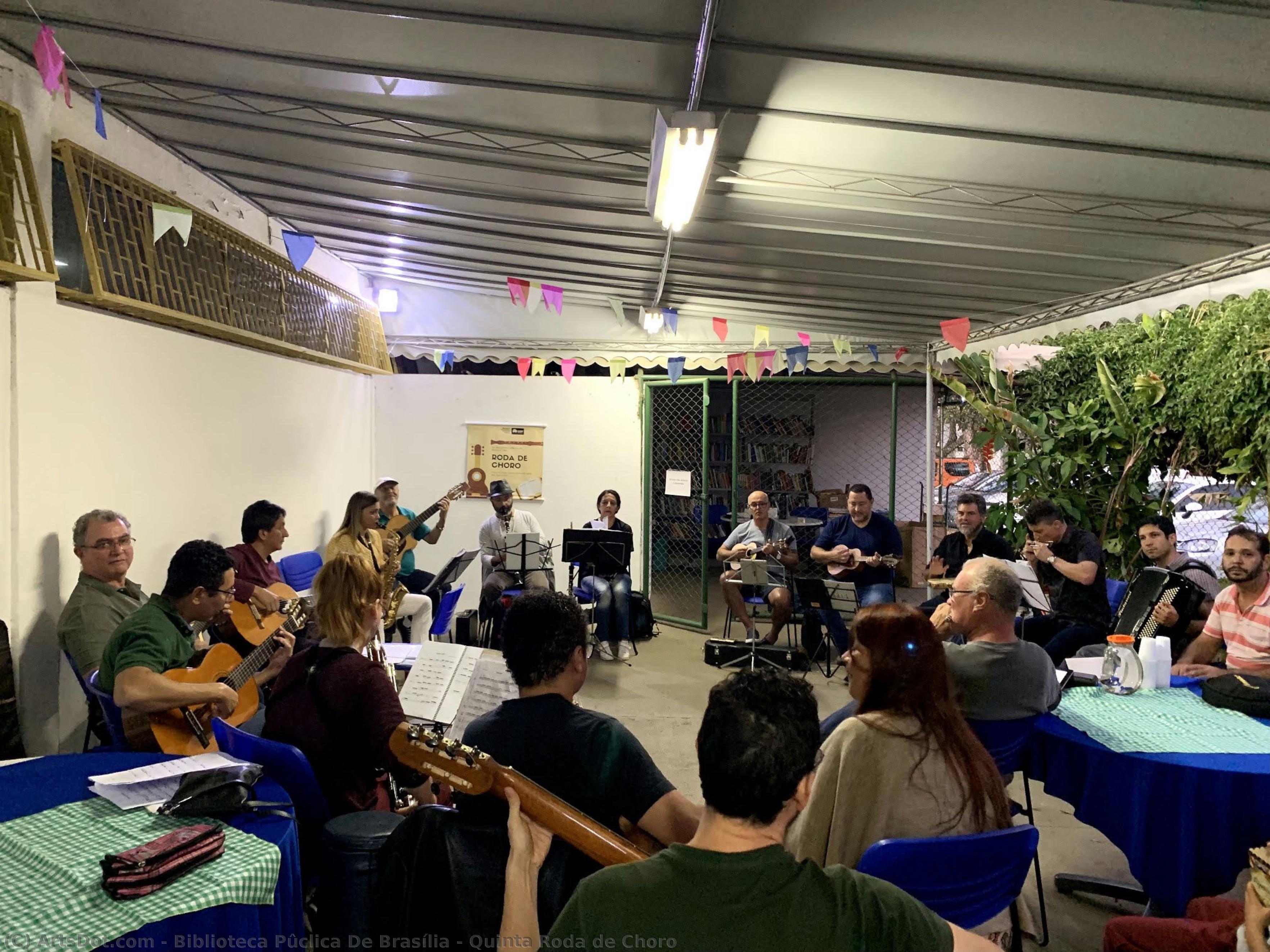 Quinta Roda De Choro — Biblioteca Pûclica De Brasília