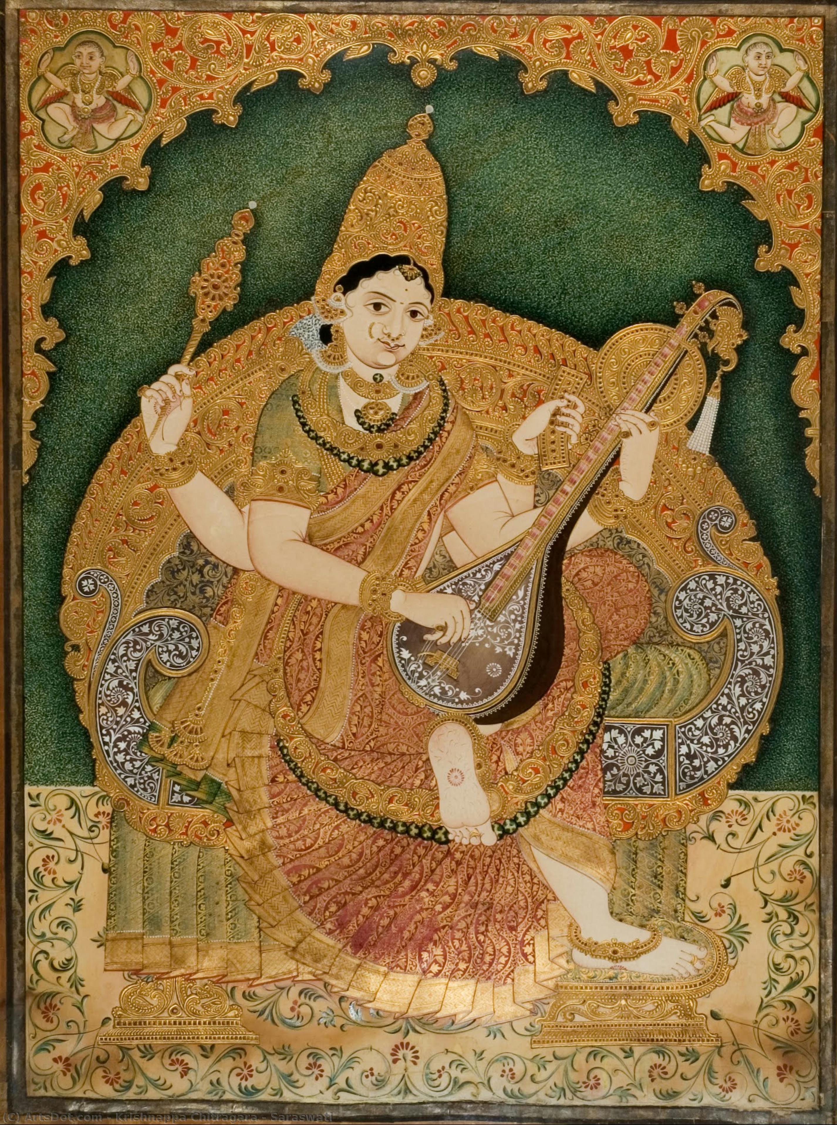 Saraswati — Krishnappa Chitragara