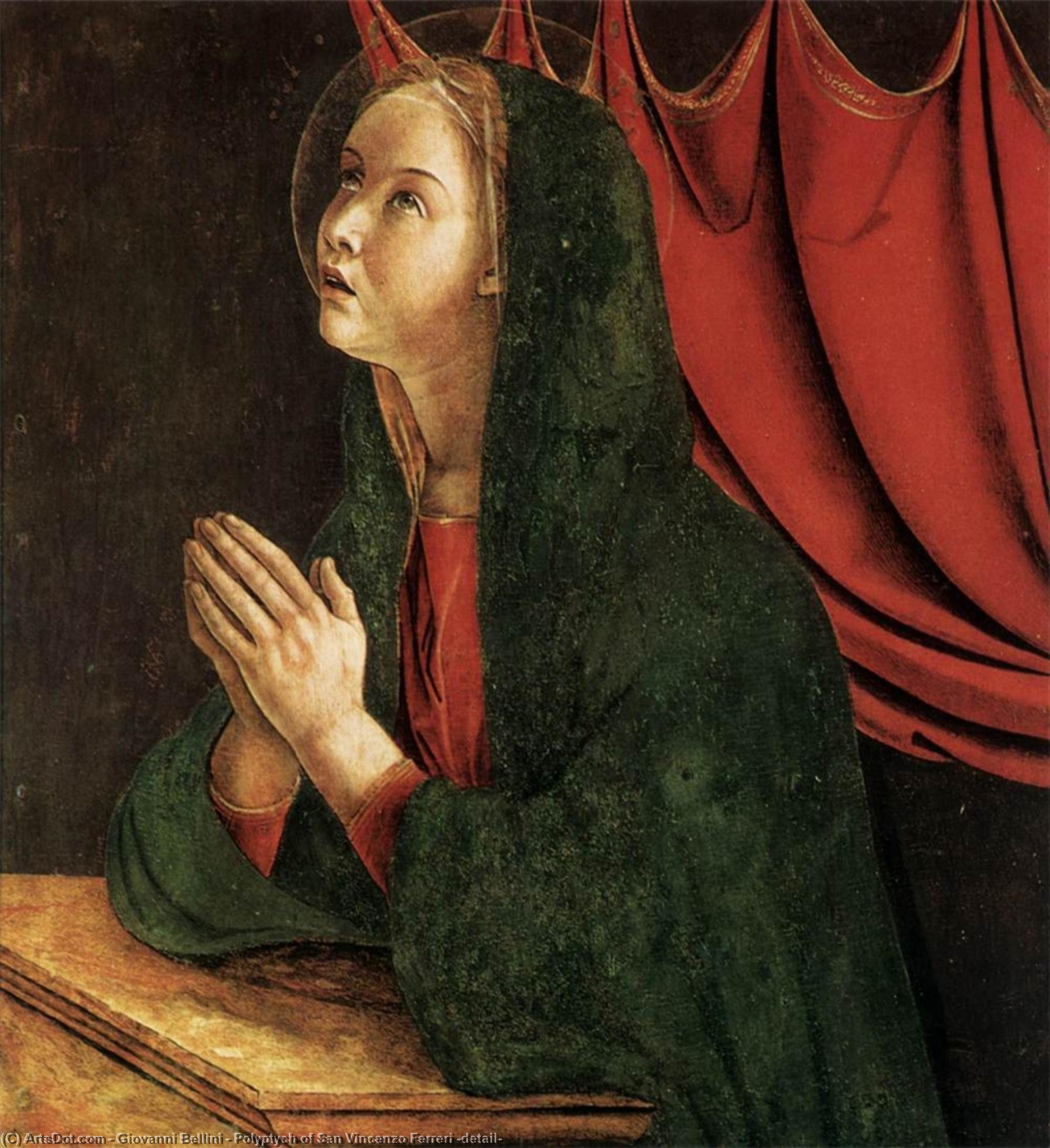 Polyptychus Des San Vincenzo Ferreri (detail) — Giovanni Bellini (giambellino)